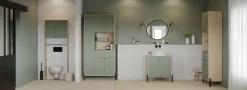 Elisa Spiegel - Ø60x3,50 cm - mit Beleuchtung - Aluminium