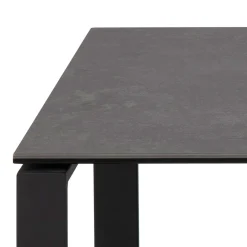 2er-Set Nicola Couchtische mit Keramikplatte - schwarz