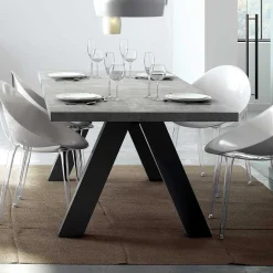 Esstisch Alex 200x100cm - Betonoptik