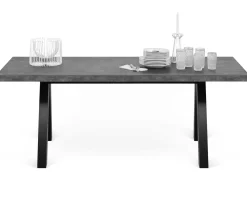 Esstisch Alex 200x100cm - Betonoptik