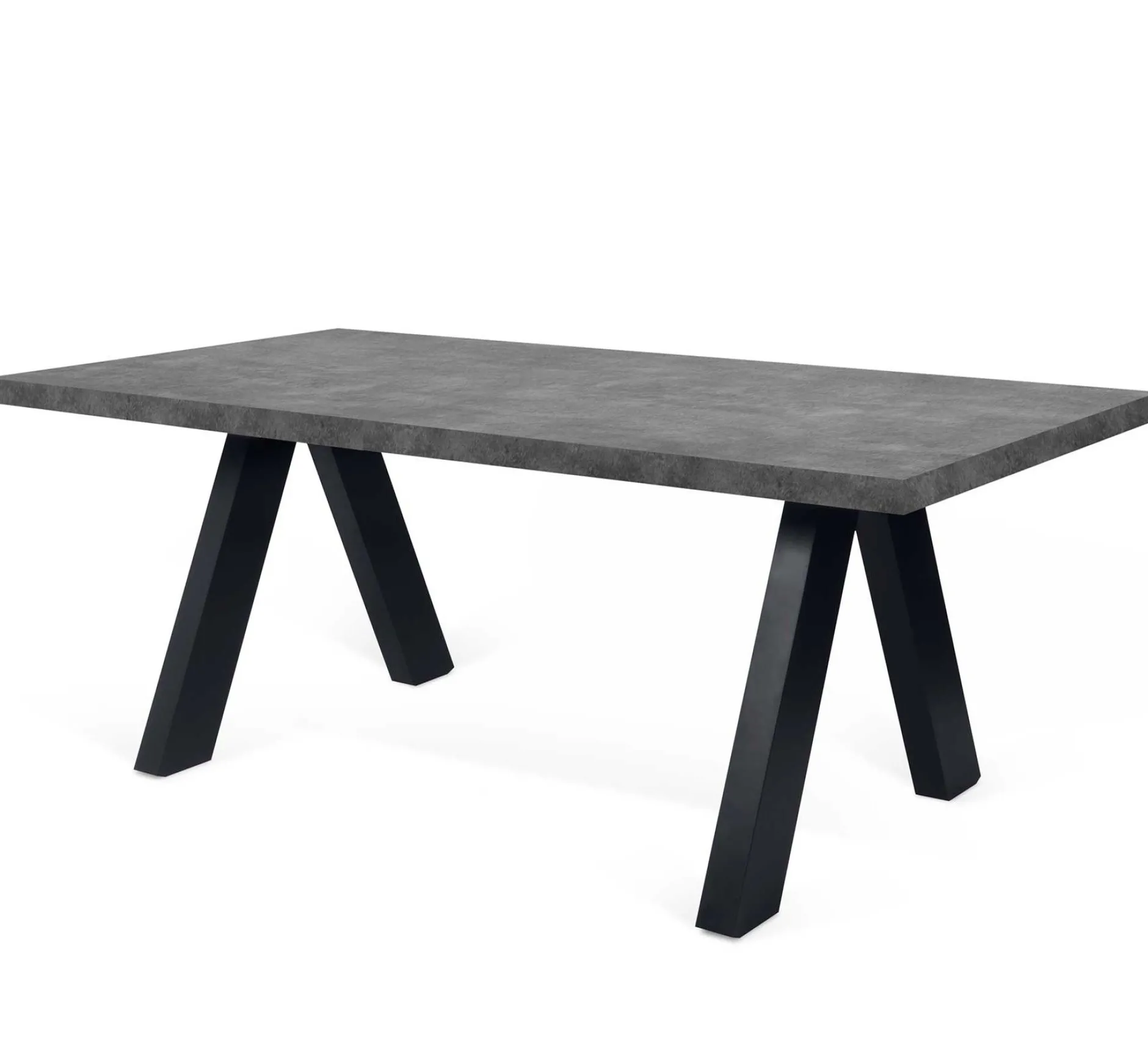 Esstisch Alex 200x100cm - Betonoptik