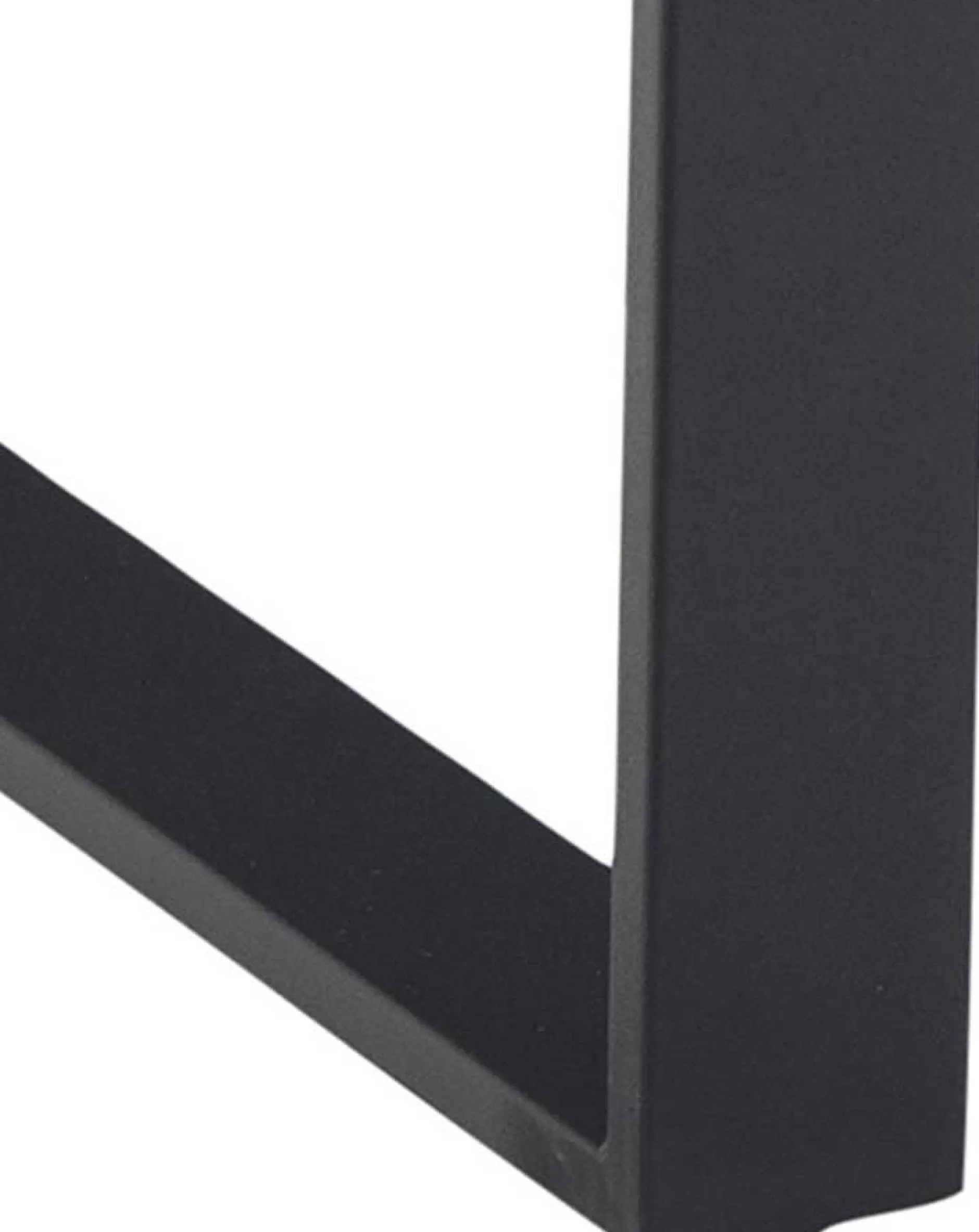 Esstisch Amanda 160x90 - Marmor/schwarz