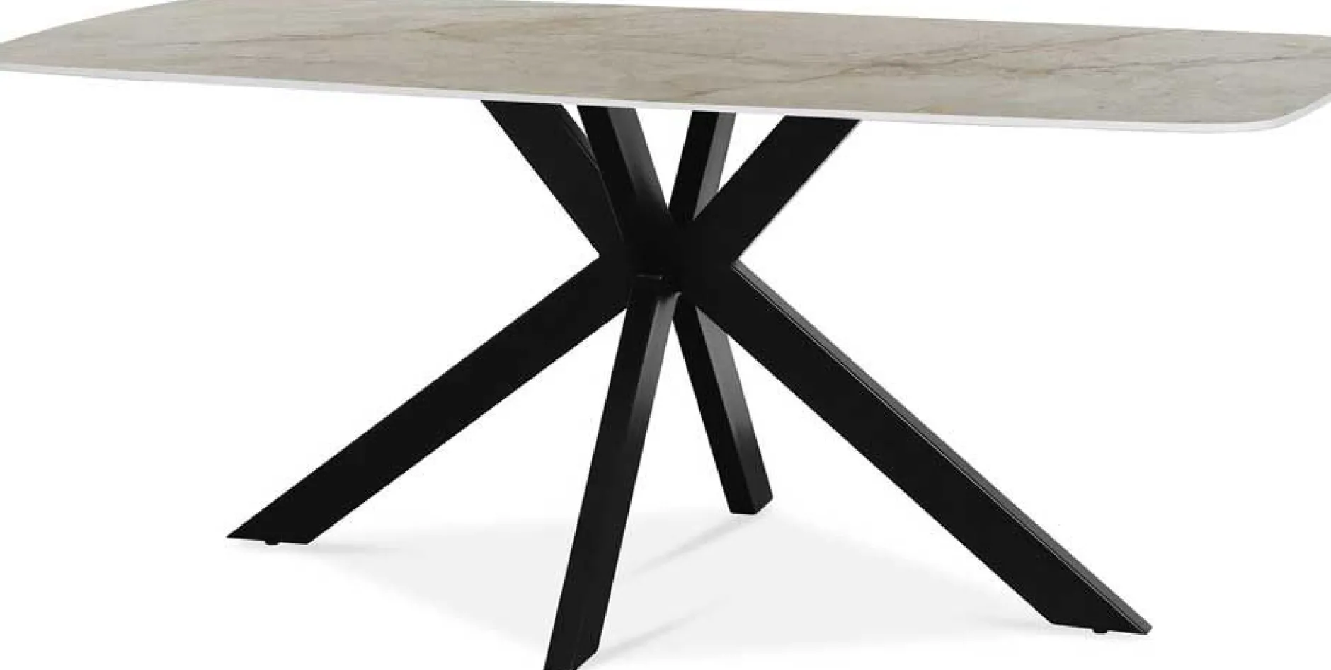 Esstisch Apollo | 180 x 90 x 76 cm | Shakespeare Grau Design