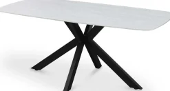 Esstisch Apollo | 180 x 90 x 76 cm | Stein / Grau
