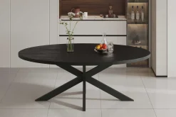 Esstisch Axana 200 x 100 cm-schwarz