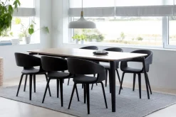 Esstisch Cecile 200x100 - einfarbig beige