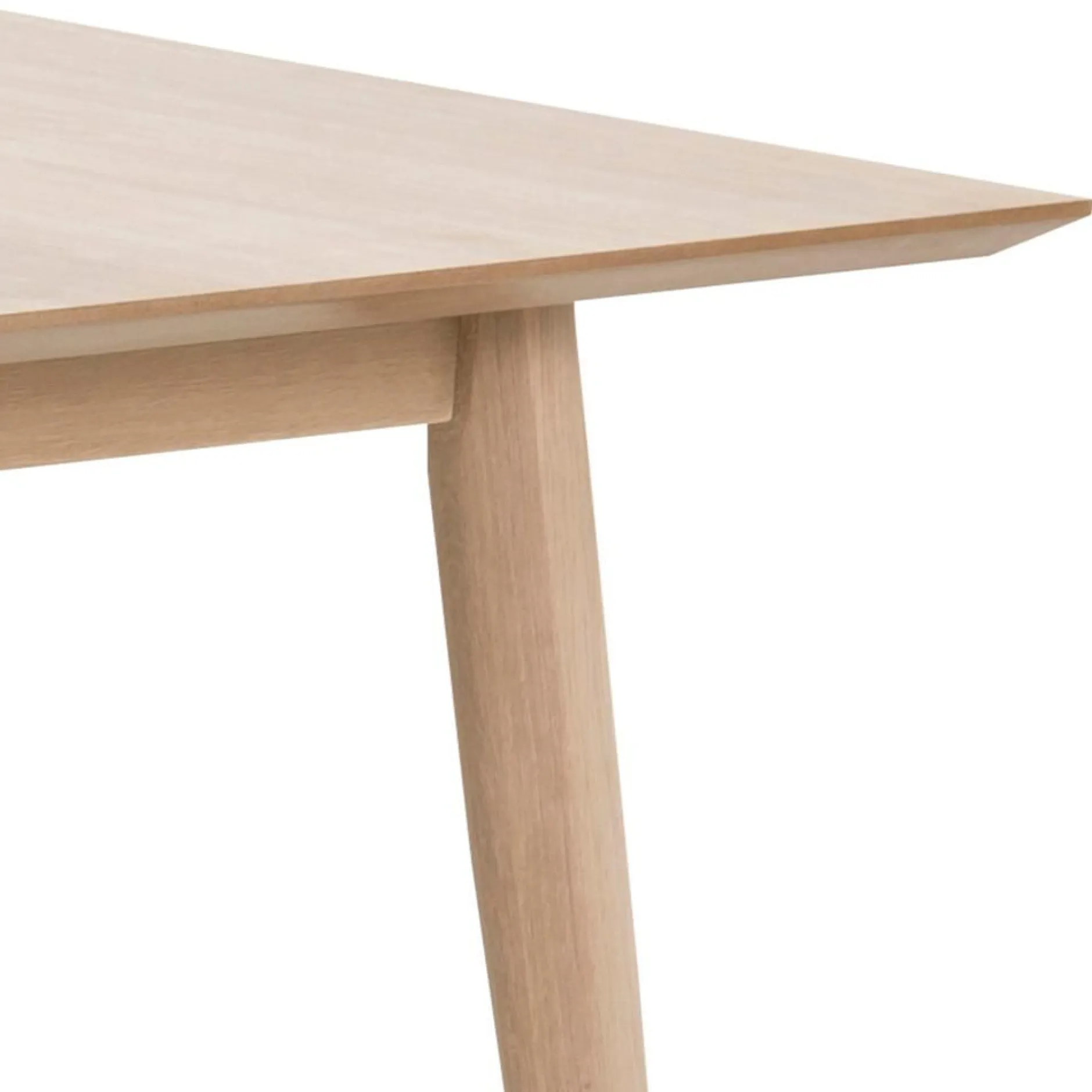 Esstisch Cedro 200x100cm - Eiche weiß