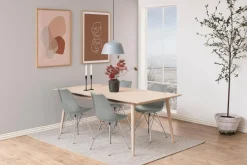 Esstisch Cedro 200x100cm - Eiche weiß
