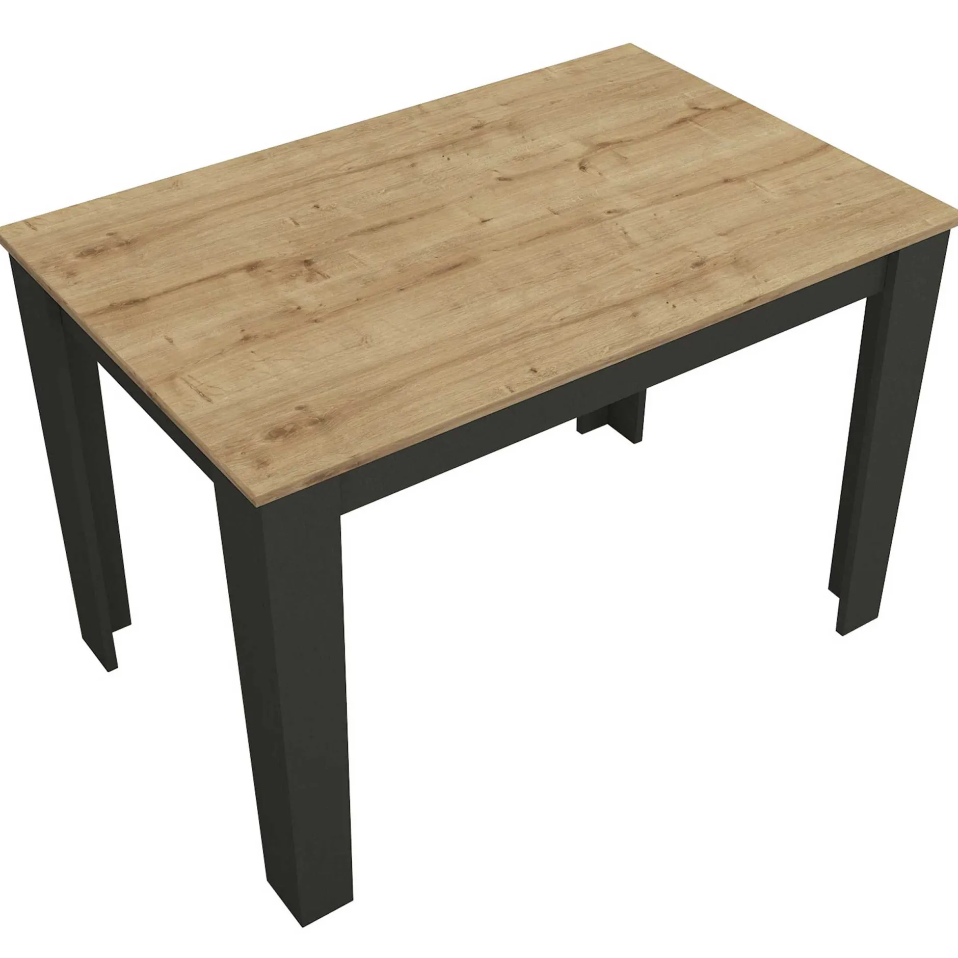 Esstisch Darlen - 110x72x74cm - Eiche Dekor/anthrazit