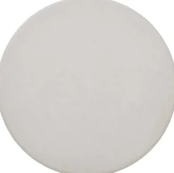 Esstisch Faro - Ø120x76cm - Zementfarbe - weiß