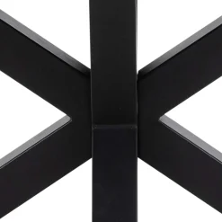 Esstisch Hennie 200x100 Keramik - schwarz