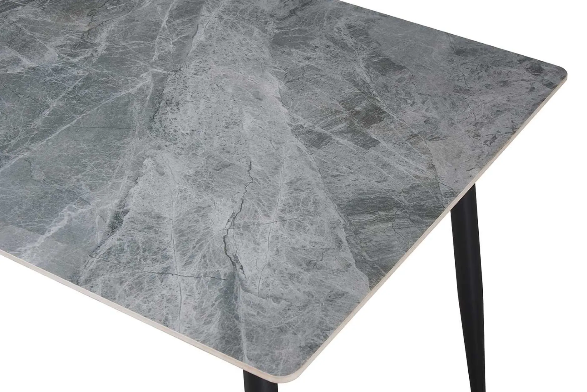 Esstisch Kenzo | 120 x 70 x 75 cm | Grau/Stein