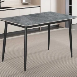 Esstisch Kenzo | 120 x 70 x 75 cm | Grau/Stein
