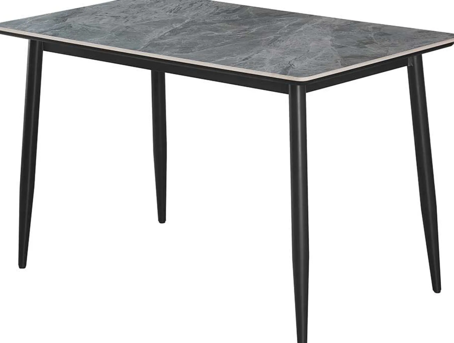 Esstisch Kenzo | 120 x 70 x 75 cm | Grau/Stein