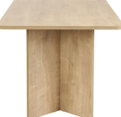 Esstisch Linza - 100% MELAMINE - Honigeiche - 75 x 90 x 180 cm