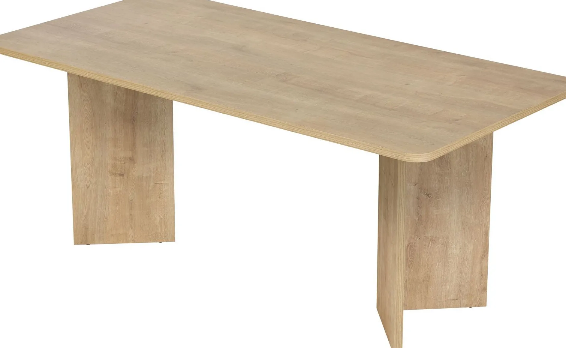 Esstisch Linza - 100% MELAMINE - Honigeiche - 75 x 90 x 180 cm