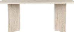 Esstisch Linza - 100% MELAMINE - Travertin - 75 x 90 x 180 cm