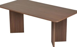 Esstisch Linza - 100% MELAMINE - Walnuss - 75 x 90 x 180 cm
