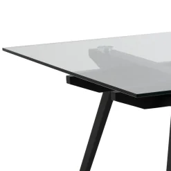 Esstisch Maurane 180x90cm - schwarz