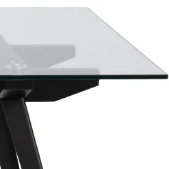 Esstisch Maurane 180x90cm - schwarz