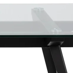 Esstisch Maurane 180x90cm - schwarz