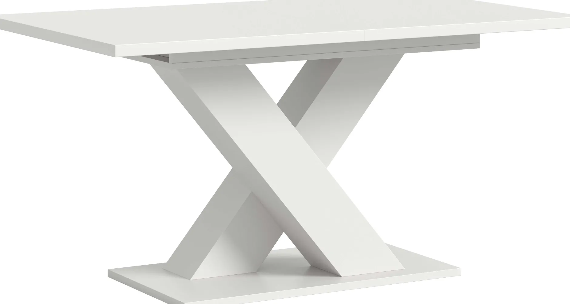 Esstisch Motion Emob - Ausziehbar 150-190x76x90 cm - Weiß