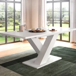 Esstisch Motion Emob - Ausziehbar 150-190x76x90 cm - Weiß