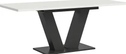 Esstisch Motion Emob - Ausziehbar 150-190x76x90 cm - Weiß/Grau