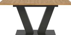 Esstisch Motion Emob – verstellbar 150-190x76x90 cm – Artisan/Grau
