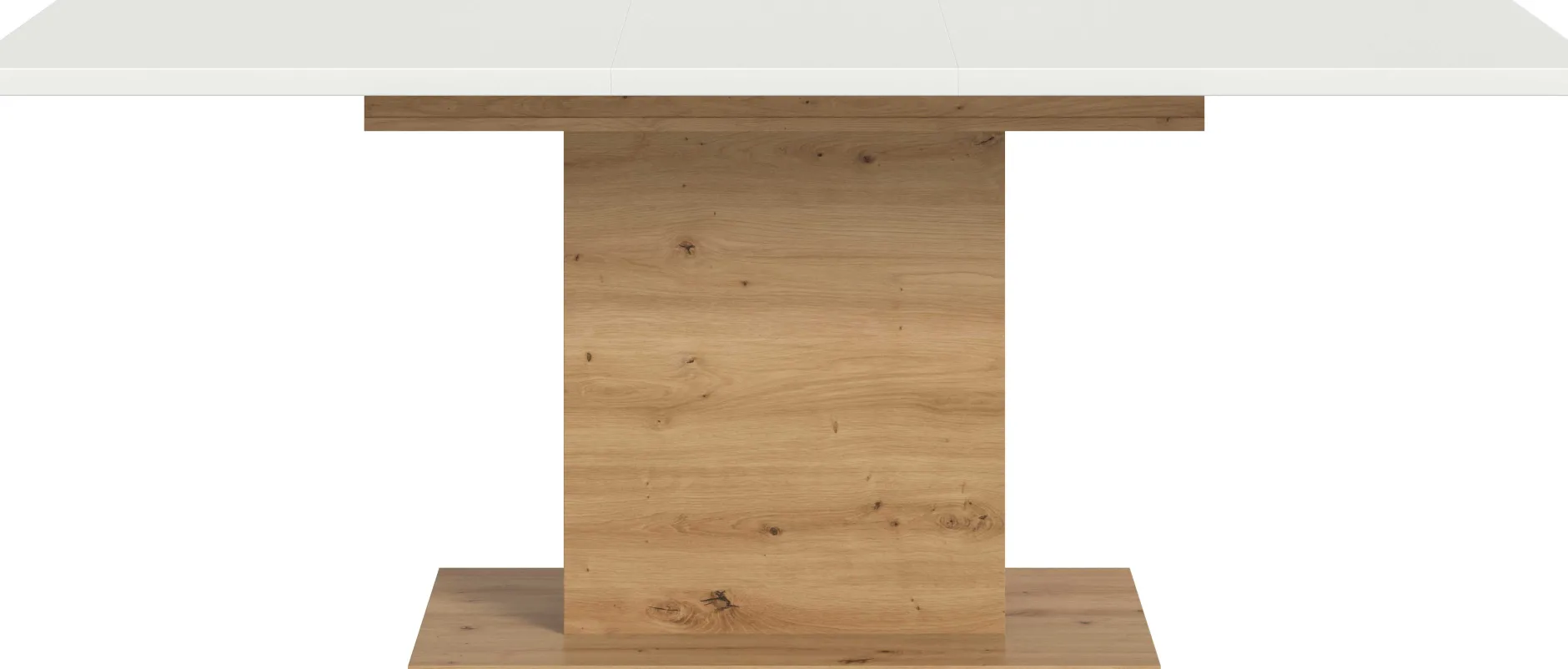 Esstisch Motion Emob - weiß/Artisan, 150-190x76x90 cm