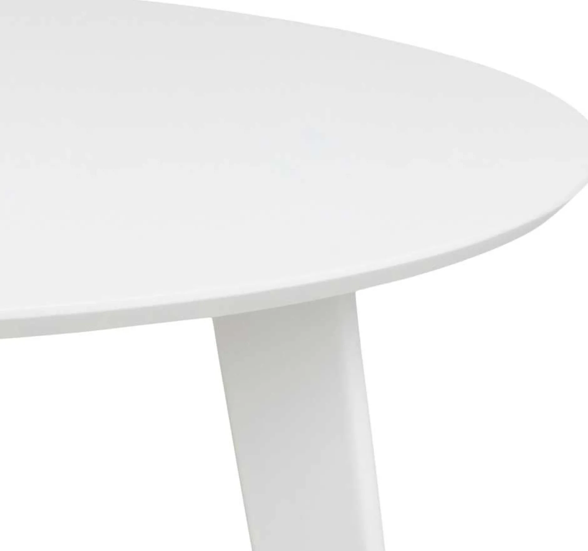 Esstisch Rover Ø105 cm - weiß
