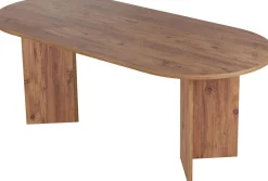 Esstisch Sabella - 100% MELAMINE - Atlantik-Kiefer - 75 x 90 x 200 cm