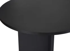 Esstisch Sabella - 100% MELAMINE - Holzschwarz - 75 x 90 x 200 cm