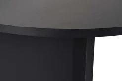 Esstisch Sabella - 100% MELAMINE - Holzschwarz - 75 x 90 x 200 cm