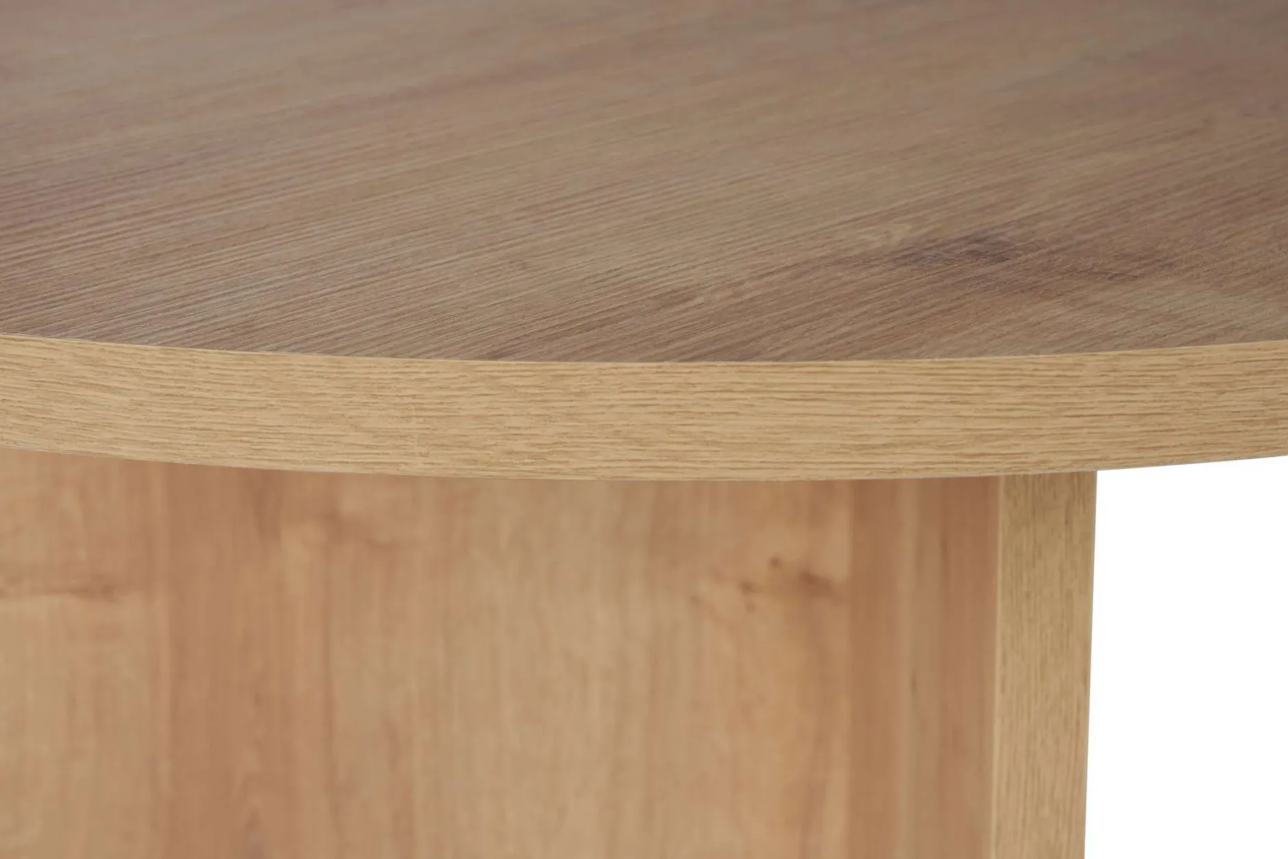 Esstisch Sabella - 100% MELAMINE - Saphireiche - 75 x 90 x 200 cm