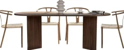 Esstisch Sabella - 100% MELAMINE - Walnuss - 75 x 90 x 200 cm