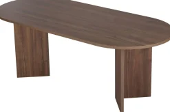 Esstisch Sabella - 100% MELAMINE - Walnuss - 75 x 90 x 200 cm