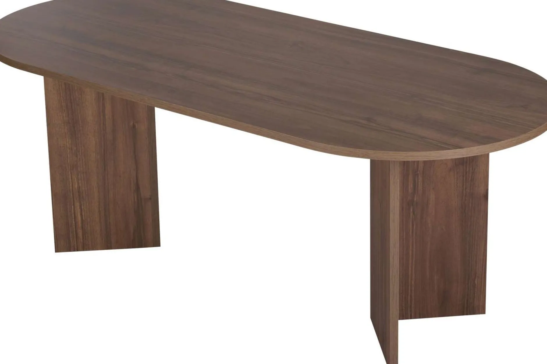 Esstisch Sabella - 100% MELAMINE - Walnuss - 75 x 90 x 200 cm