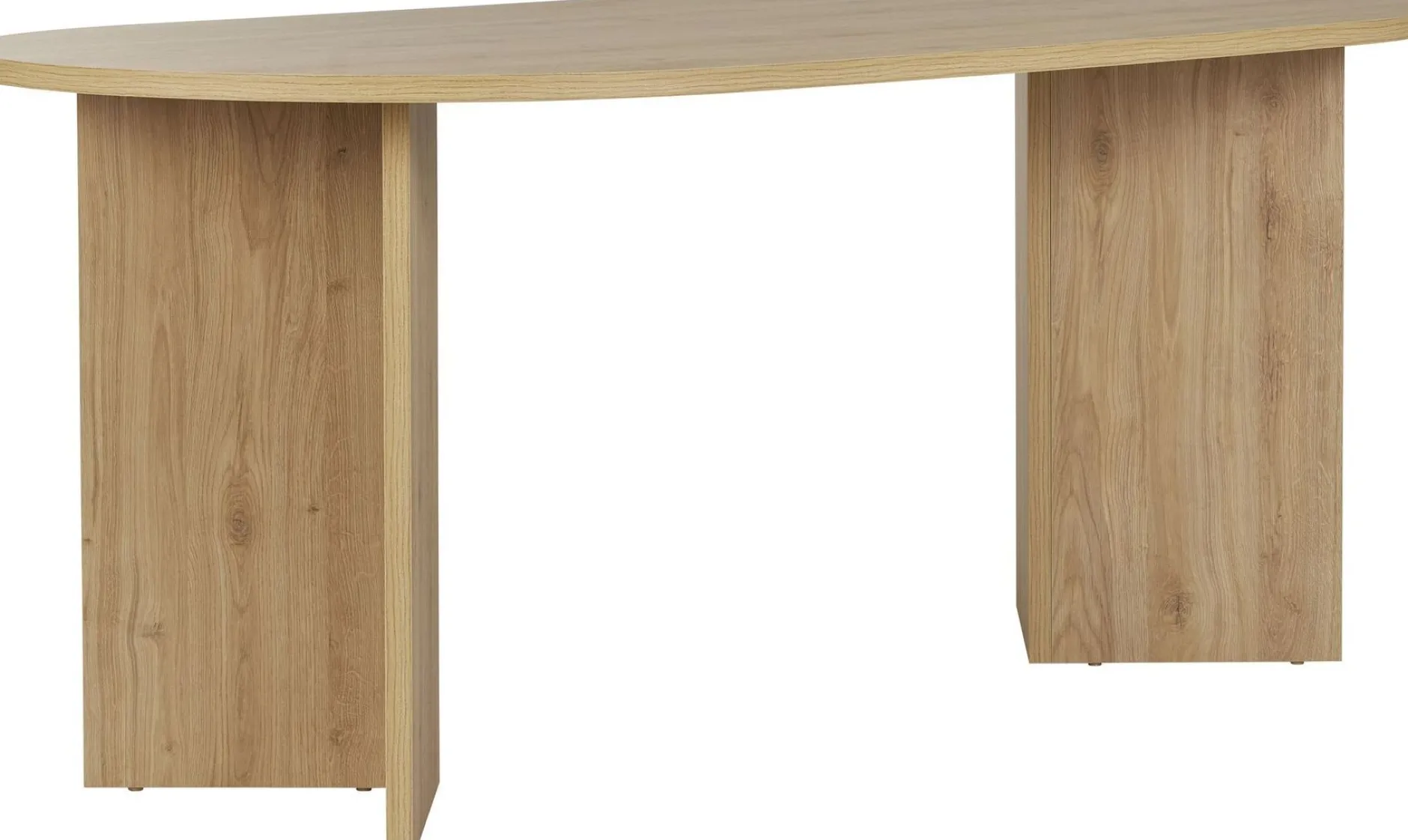 Esstisch Sablin - 100% MELAMINE - Cadiz-Eiche - 75 x 90 x 180 cm