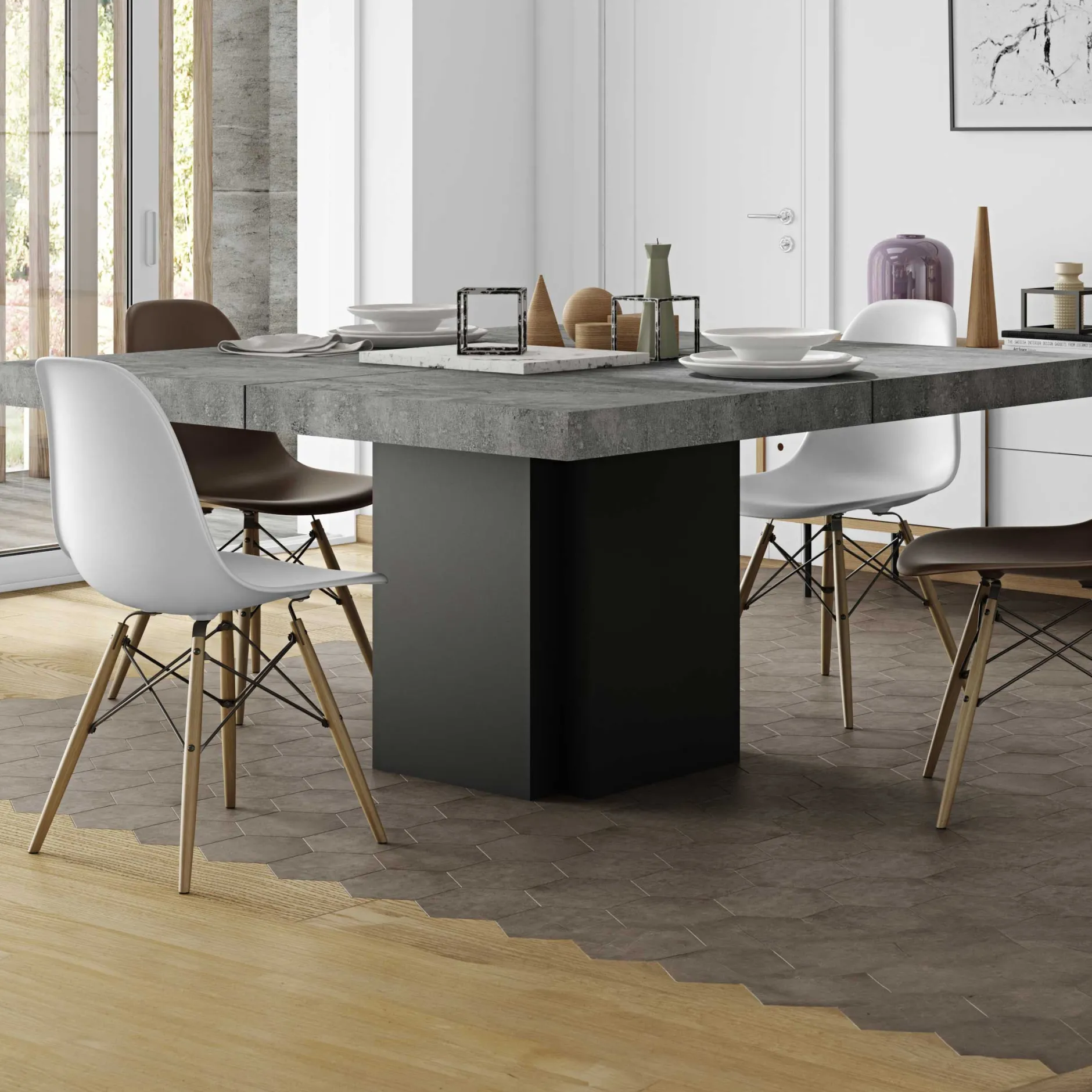 Esstisch Staub - 150x150 cm