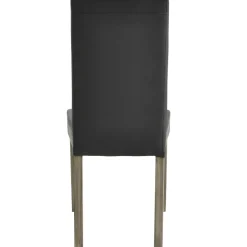Esstischstuhl Nani - 58x45x95 cm - Dunkelgrau/Polyurethan