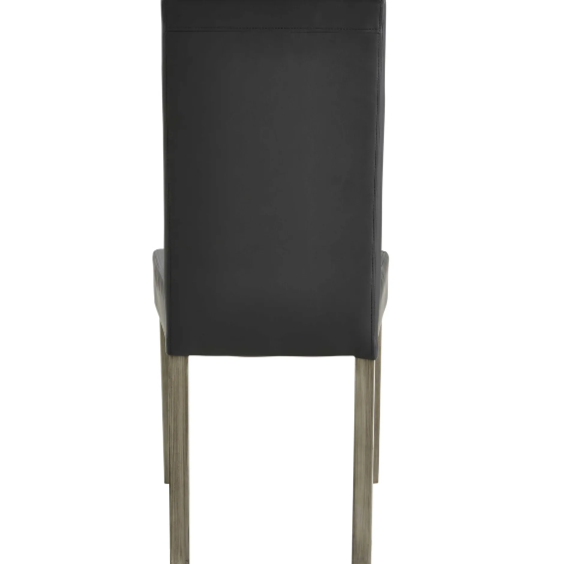 Esstischstuhl Nani - 58x45x95 cm - Dunkelgrau/Polyurethan