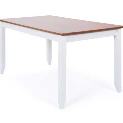 Esstisch Westerland 160x90cm - weiß/braun