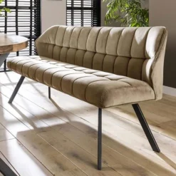 Esszimmerbank Baena | 180 x 59 x 84 | Beige