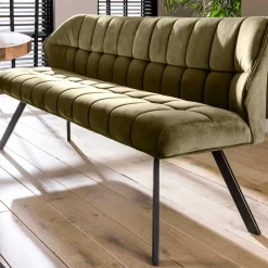Esszimmerbank Baena | 180 x 59 x 84 | Grün