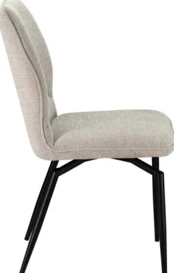 Esszimmer-Drehstuhl Lara - 46x60x89cm - écru