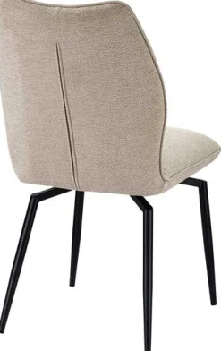 Esszimmer-Drehstuhl Lara - 46x60x89cm - écru