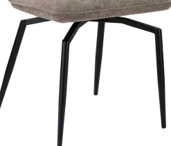 Esszimmer-Drehstuhl Lara - 46x60x89cm - sand