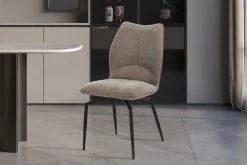 Esszimmer-Drehstuhl Lara - 46x60x89cm - sand