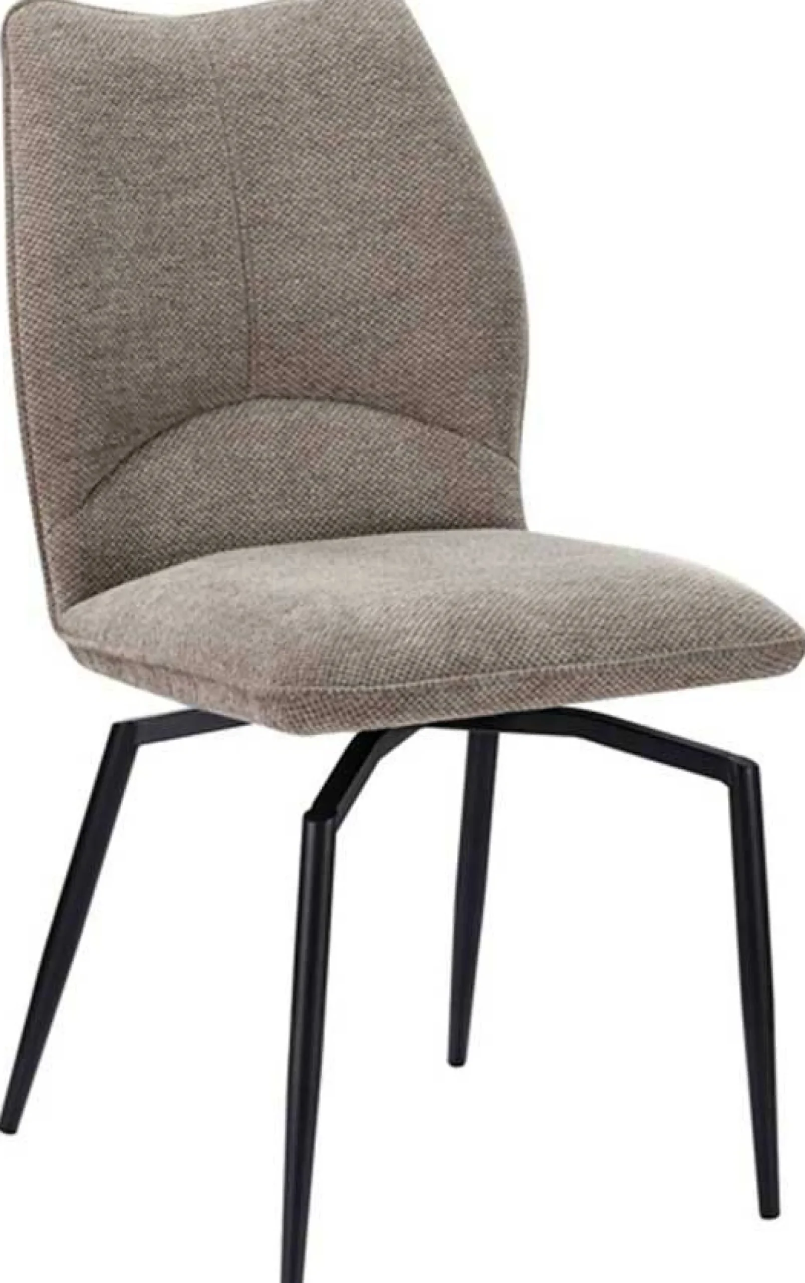 Esszimmer-Drehstuhl Lara - 46x60x89cm - sand